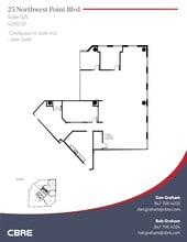 25 NW Point Blvd, Elk Grove Village, IL à louer Plan d’étage– Image 1 sur 4