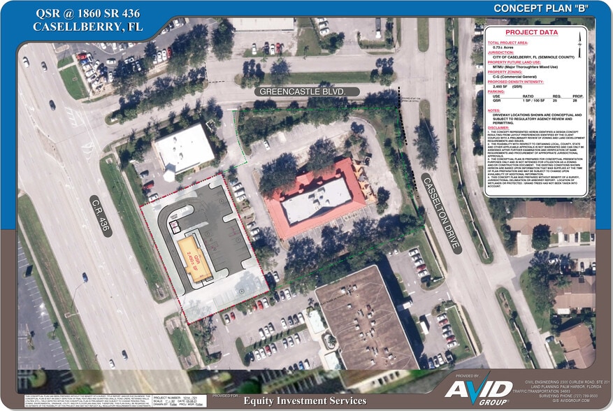 1870 S.R. 436, Winter Park, FL à louer - Plan de site – Image 2 sur 4