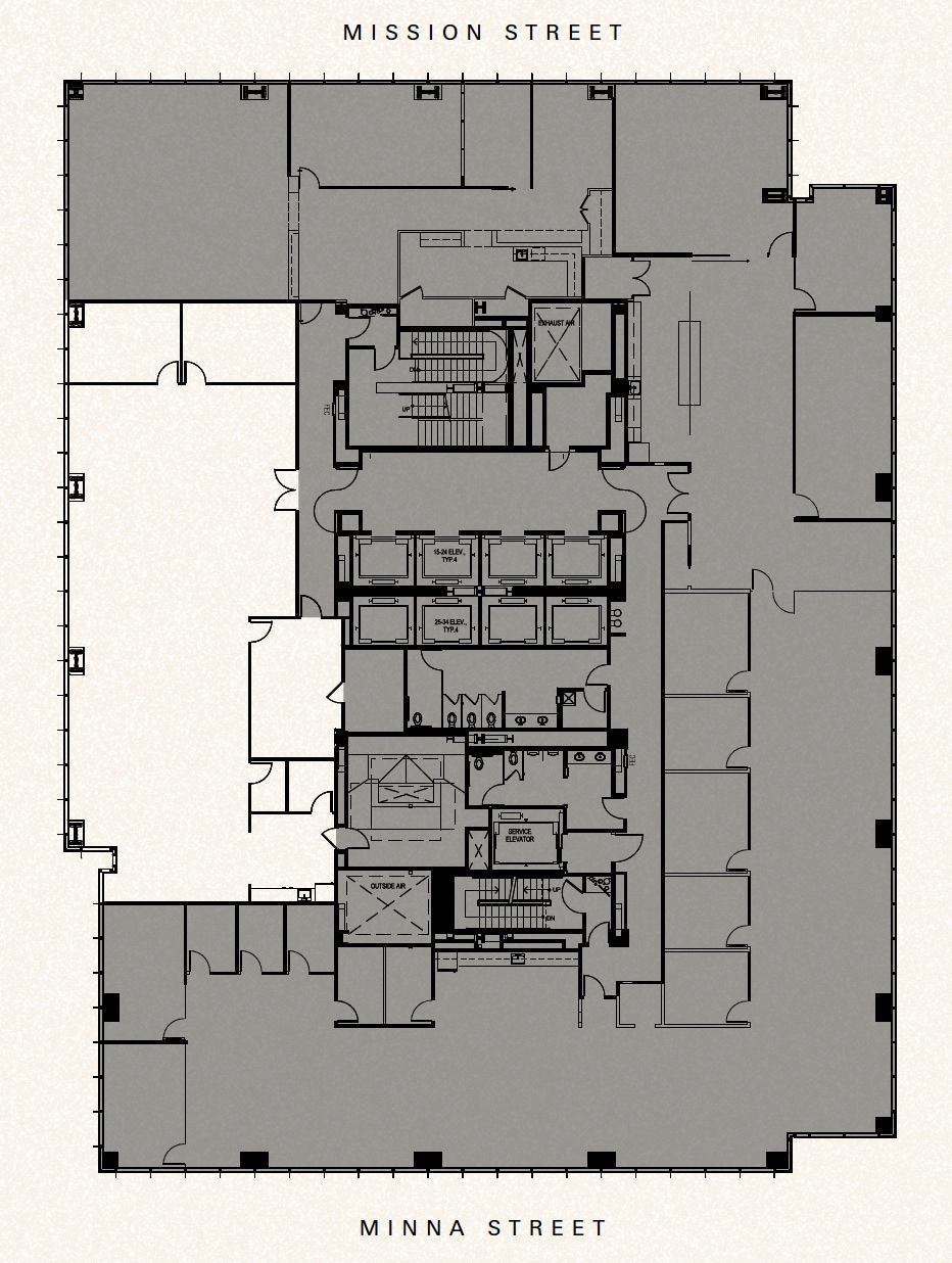 555 Mission St, San Francisco, CA à louer Photo intérieure– Image 1 sur 1