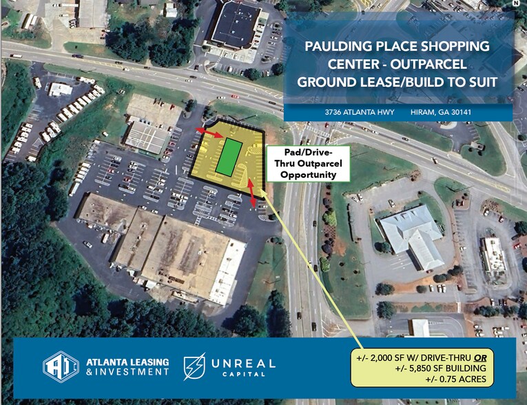 3736 Atlanta Hwy, Hiram, GA à louer - Photo de l’immeuble – Image 2 sur 2