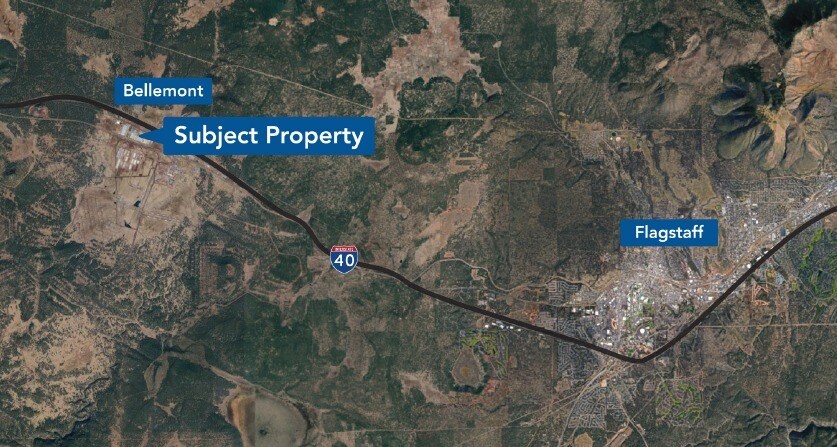 13500 W Volunteer Dr, Bellemont, AZ à louer - Aérien – Image 2 sur 2