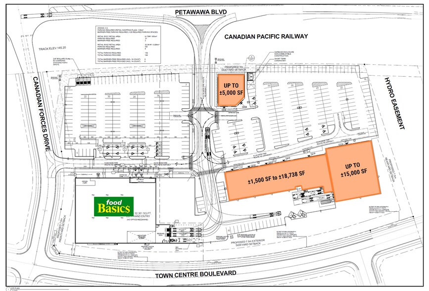 3018 Renfrew County Blvd, Petawawa, ON à louer - Plan de site – Image 2 sur 2
