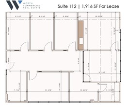 3509 Hulen St, Fort Worth, TX à louer Plan d’étage– Image 1 sur 8