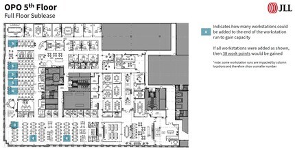 433 W Van Buren St, Chicago, IL à louer Plan d’étage– Image 1 sur 11