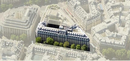 7 Boulevard Haussmann, Paris, PAR - Vue aérienne  vue de carte