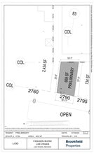 3200 Las Vegas Blvd S, Las Vegas, NV à louer Plan de site– Image 1 sur 1