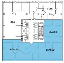 10107-10119 Jasper Av NW, Edmonton, AB à louer Plan d’étage– Image 1 sur 1