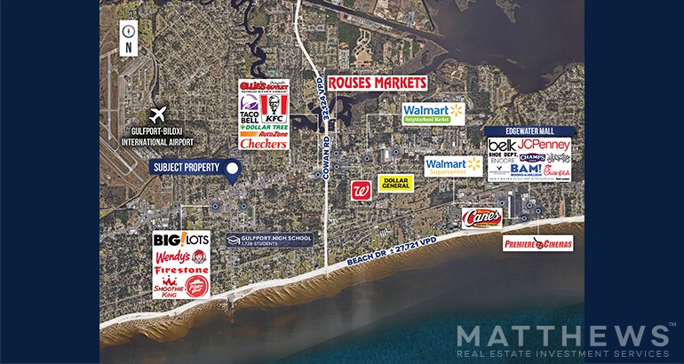 736 Courthouse Rd, Gulfport, MS à vendre - Photo de l’immeuble – Image 3 sur 3