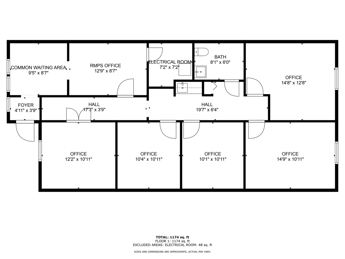 1725 Capital Cir NE, Tallahassee, FL 32308 - Lot 205 -  - Plan d’étage - Image 1 of 1