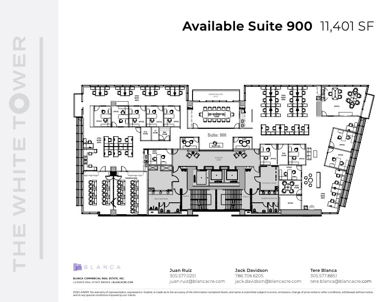 21500 Biscayne Blvd, Aventura, FL à louer Plan d’étage– Image 1 sur 1