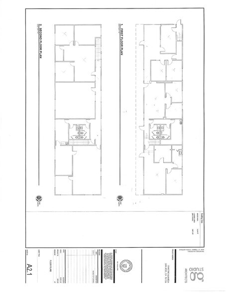 1940 The Alameda, San Jose, CA à louer - Plan de site – Image 2 sur 2