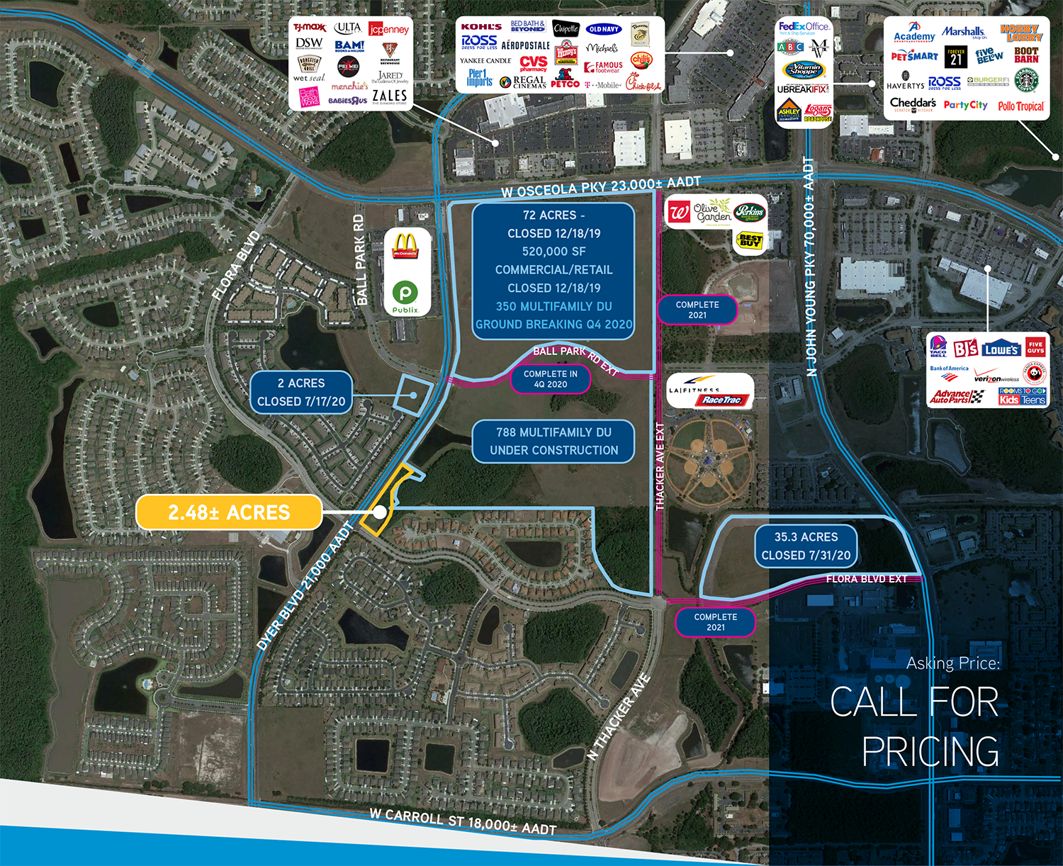 0 Dyer Blvd, Kissimmee, FL à vendre Aérien– Image 1 sur 2