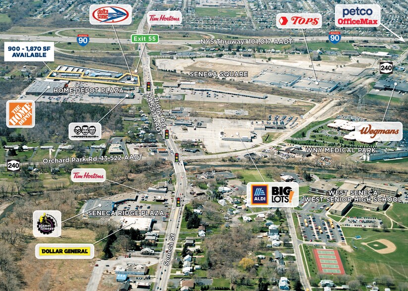 300 Langner Rd, West Seneca, NY à louer - Aérien – Image 2 sur 3