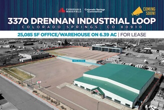 3370 Drennan Industrial Loop S, Colorado Springs, CO à vendre Photo de l’immeuble– Image 1 sur 8