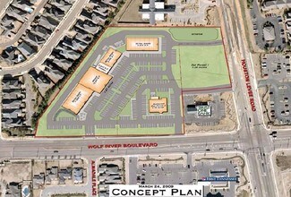 Plus de détails pour Houston Levee & Wolf River Blvd, Collierville, TN - Local commercial à louer