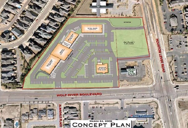 Houston Levee & Wolf River Blvd, Collierville, TN à louer Photo de l’immeuble– Image 1 sur 2