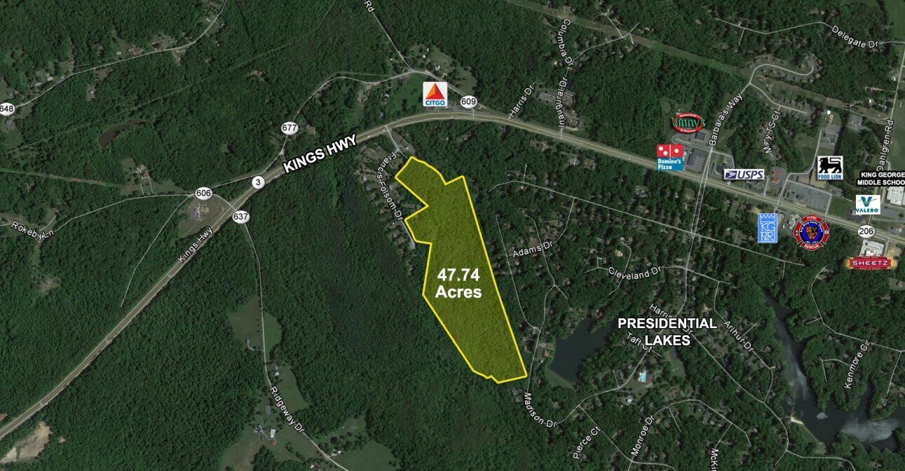 0 Kings Hwy, King George, VA à vendre Photo de l’immeuble– Image 1 sur 3