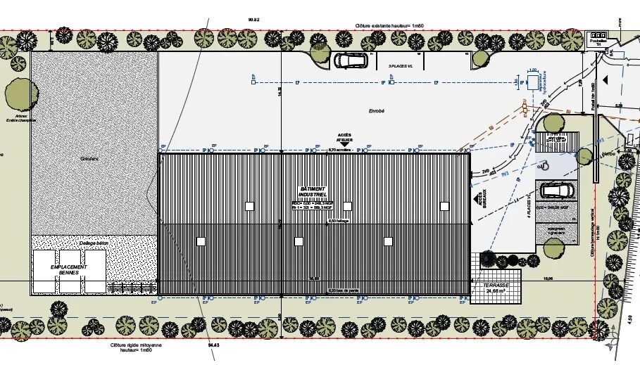 Local d'activités dans Fareins à vendre - Plan d’étage – Image 2 sur 2