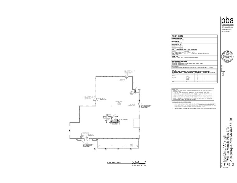 7801 La Morada Pl NW, Albuquerque, NM à louer - Plan de site – Image 2 sur 4