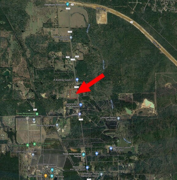 20800 FM 1774, Plantersville, TX à vendre - Aérien – Image 2 sur 4