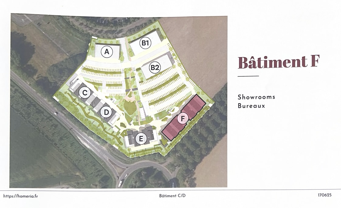 Boulevard Michael Faraday, Serris à louer Plan de site– Image 1 sur 6