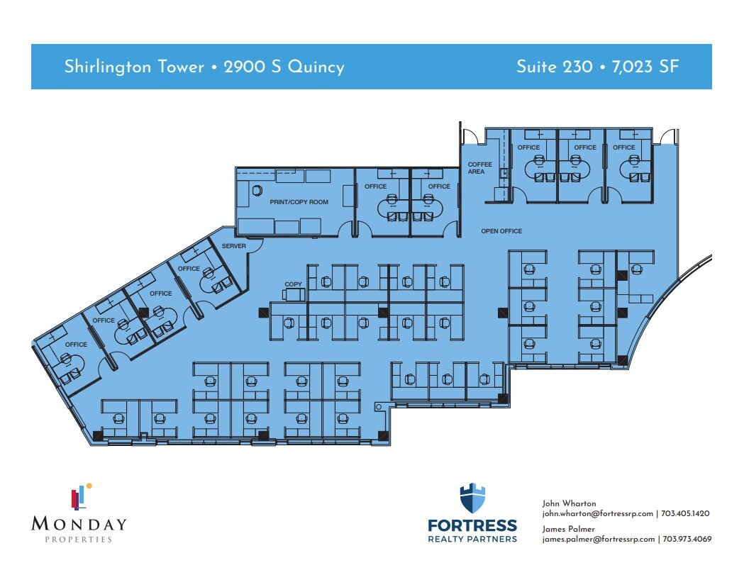2900 S Quincy St, Arlington, VA à louer Plan d’étage– Image 1 sur 1
