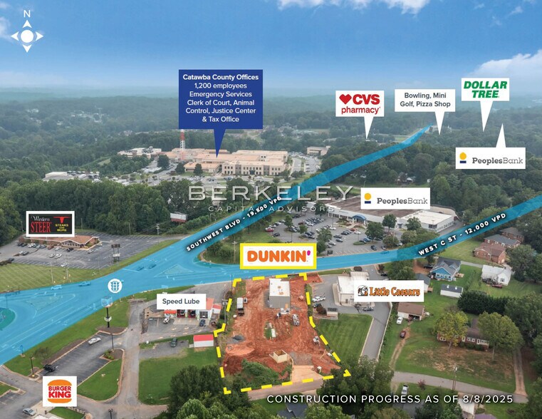 527 W C St, Newton, NC à vendre - Photo de l’immeuble – Image 2 sur 5