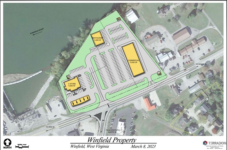13288 Winfield Rd, Winfield, WV à louer - Plan de site – Image 3 sur 5