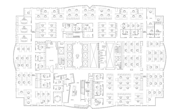 1800 Ave Mcgill Collège, Montréal, QC à louer Plan d’étage– Image 1 sur 1