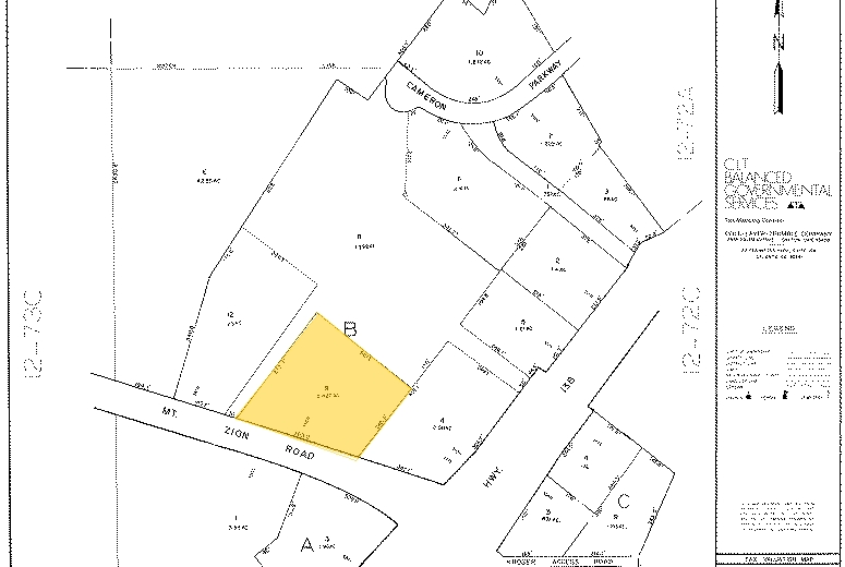 3480 Mount Zion Rd, Stockbridge, GA à vendre - Plan cadastral – Image 2 sur 9