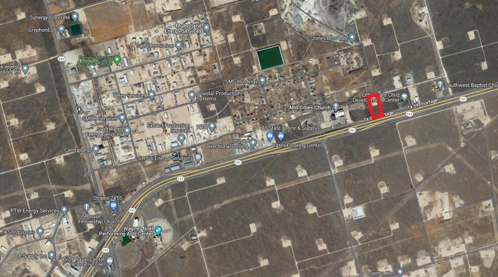 8416 Hwy 191, Midland, TX à vendre - Plan cadastral – Image 2 sur 2