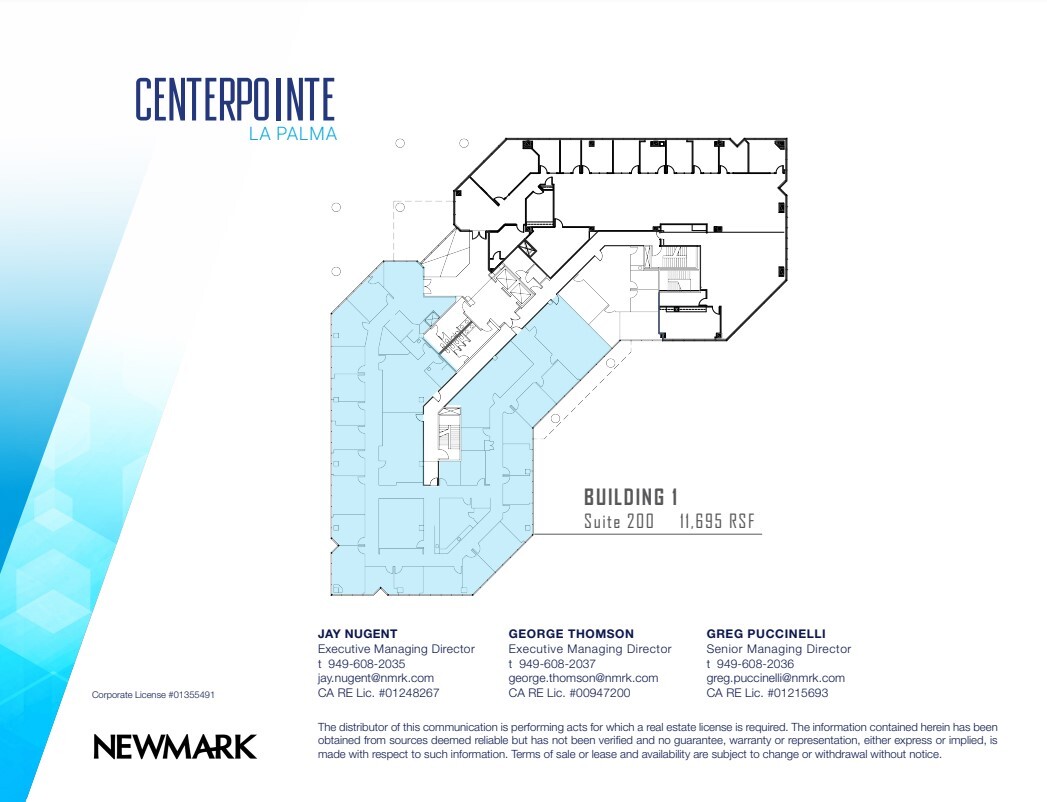 1 Centerpointe Dr, La Palma, CA à louer Plan d’étage– Image 1 sur 1