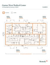 3 S Greenleaf Ave, Gurnee, IL à louer Plan d’étage– Image 1 sur 2