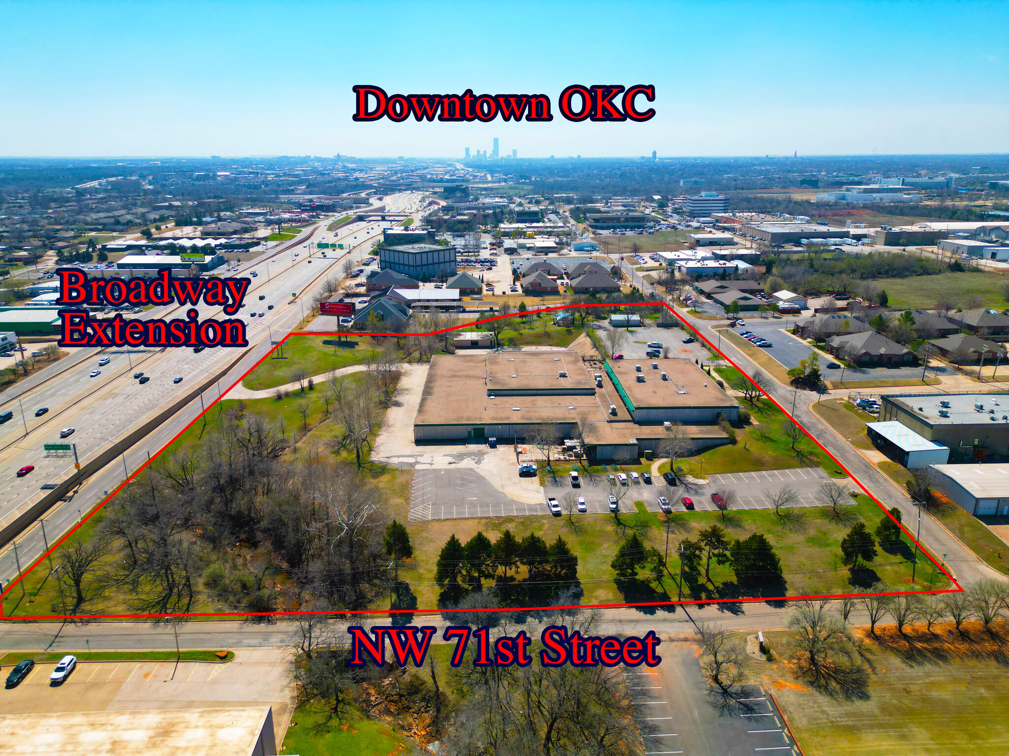 7000 N Robinson Ave, Oklahoma City, OK à louer Aérien– Image 1 sur 12
