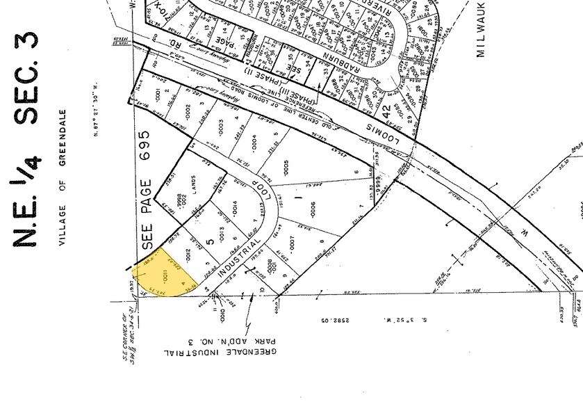 6801 S Industrial Loop, Greendale, WI à vendre - Plan cadastral – Image 3 sur 6