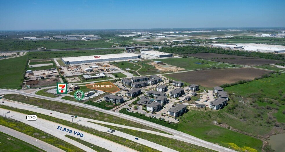 State Highway 170 and Old Denton Road, Fort Worth, TX à vendre - Photo principale – Image 1 sur 1
