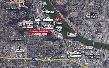 2800 Cantrell Rd, Little Rock, AR - Vue aérienne vue de carte