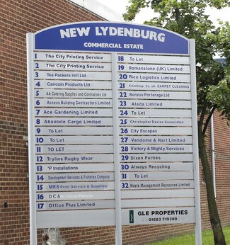 Plus de détails pour New Lydenburg St, Londres - Industriel/Logistique à louer