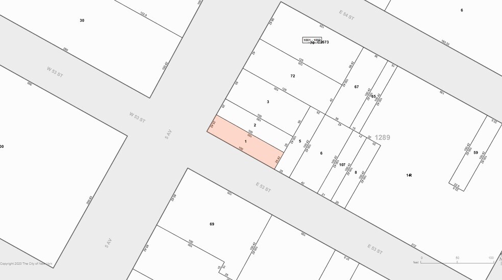 673 Fifth Ave, New York, NY à louer - Plan cadastral – Image 2 sur 5
