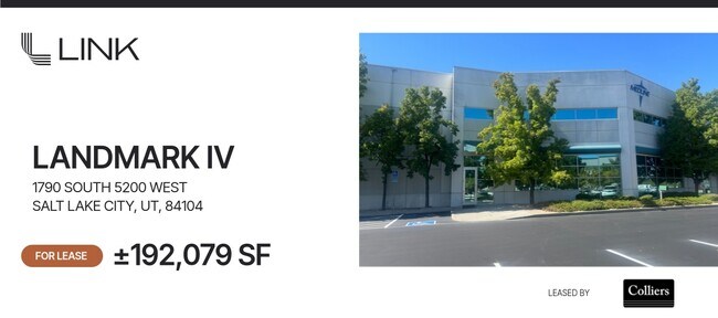 Plus de détails pour 1790 S 5200 W, Salt Lake City, UT - Industriel/Logistique à louer