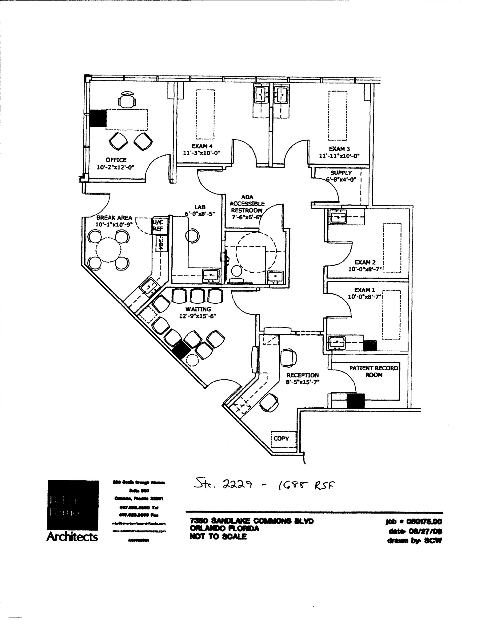 7350 Sand Lake Commons Blvd, Orlando, FL à louer Plan de site– Image 1 sur 1