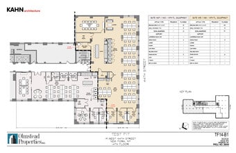 19 W 44th St, New York, NY à louer Plan d’étage– Image 2 sur 2