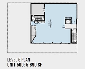 1313 E Pender St, Vancouver, BC à louer Plan d’étage– Image 2 sur 2
