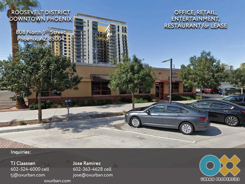 808 N 1st St, Phoenix, AZ à louer - Photo de l’immeuble – Image 2 sur 17