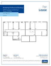 12727 Kimberley Ln, Houston, TX à louer Plan d’étage– Image 1 sur 2