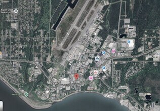 255 S Willow St, Kenai, AK - VUE AÉRIENNE vue de carte