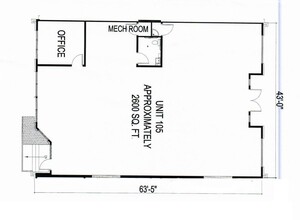 488 W Center St, Pleasant Grove, UT à louer Plan d’étage– Image 1 sur 7