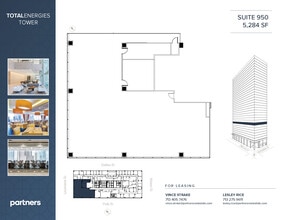 1201 Louisiana St, Houston, TX à louer Plan d’étage– Image 2 sur 2