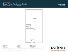 15255 Gulf Fwy, Houston, TX à louer Plan de site– Image 1 sur 1