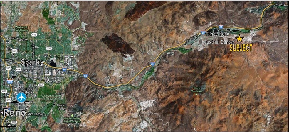 2900 Waltham Way, Mccarran, NV à vendre - Aérien – Image 2 sur 2